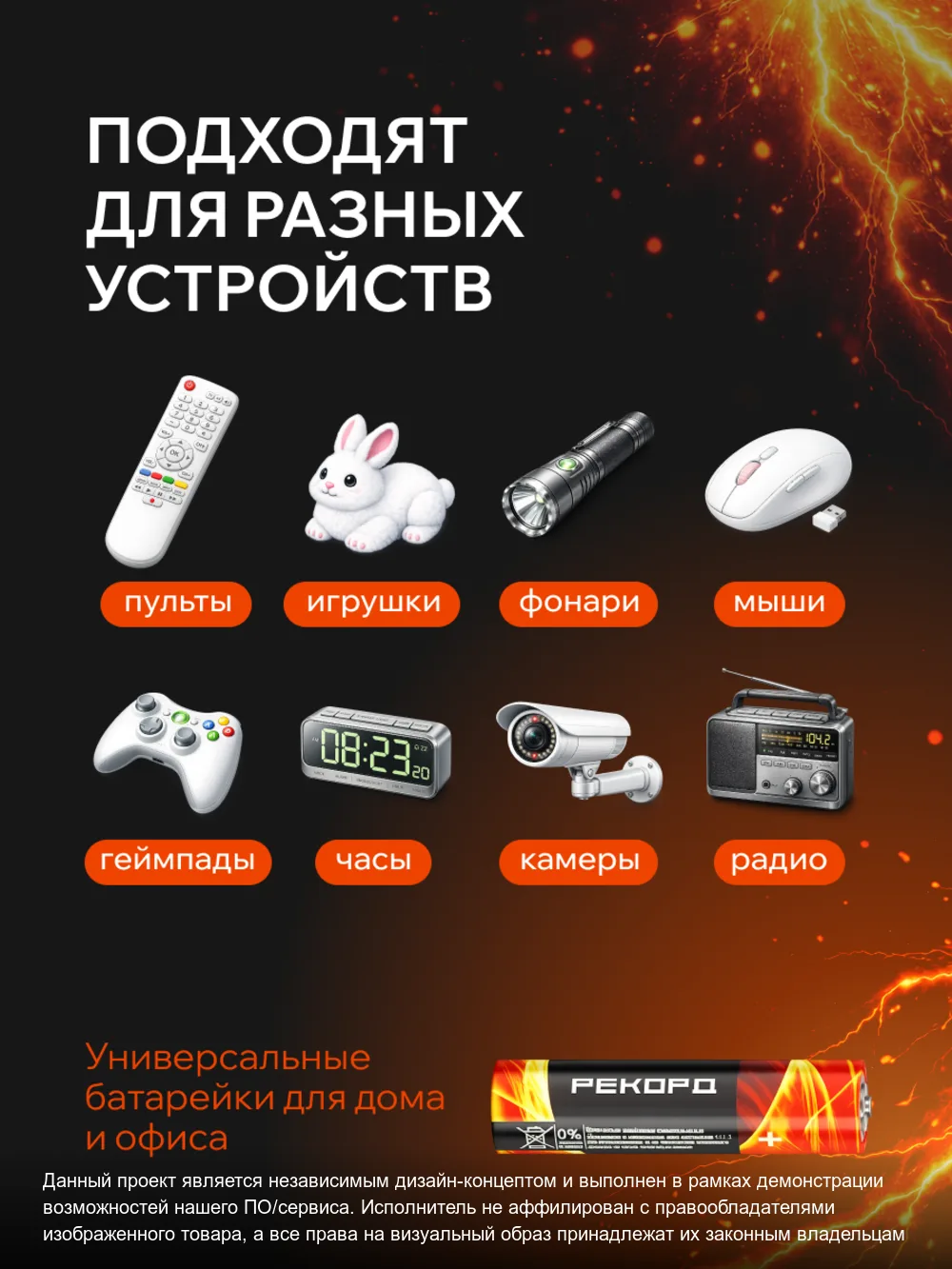 Батарейки – слайд 3